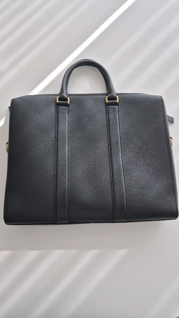 정품 구찌 가죽 서류 가방 이미지