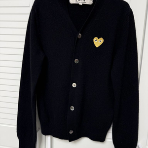 꼼데가르송 브이넥 가디건