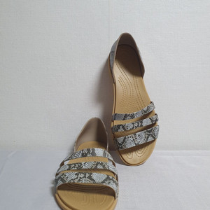 240mm 크록스 샌들 툴룸 오픈 플랫 머쉬룸 스터코