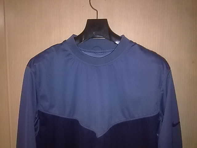 나이키 골프 쉴드 빅토리 크루넥 탑/이중레이어/방풍/방수/95/새제품급/택배비포함가격ㅇ--2