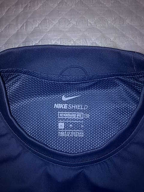 나이키 골프 쉴드 빅토리 크루넥 탑/이중레이어/방풍/방수/95/새제품급/택배비포함가격ㅇ--3