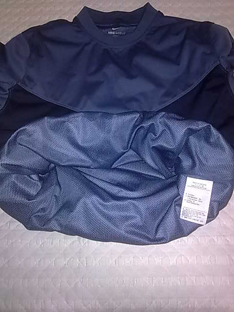 나이키 골프 쉴드 빅토리 크루넥 탑/이중레이어/방풍/방수/95/새제품급/택배비포함가격ㅇ--4