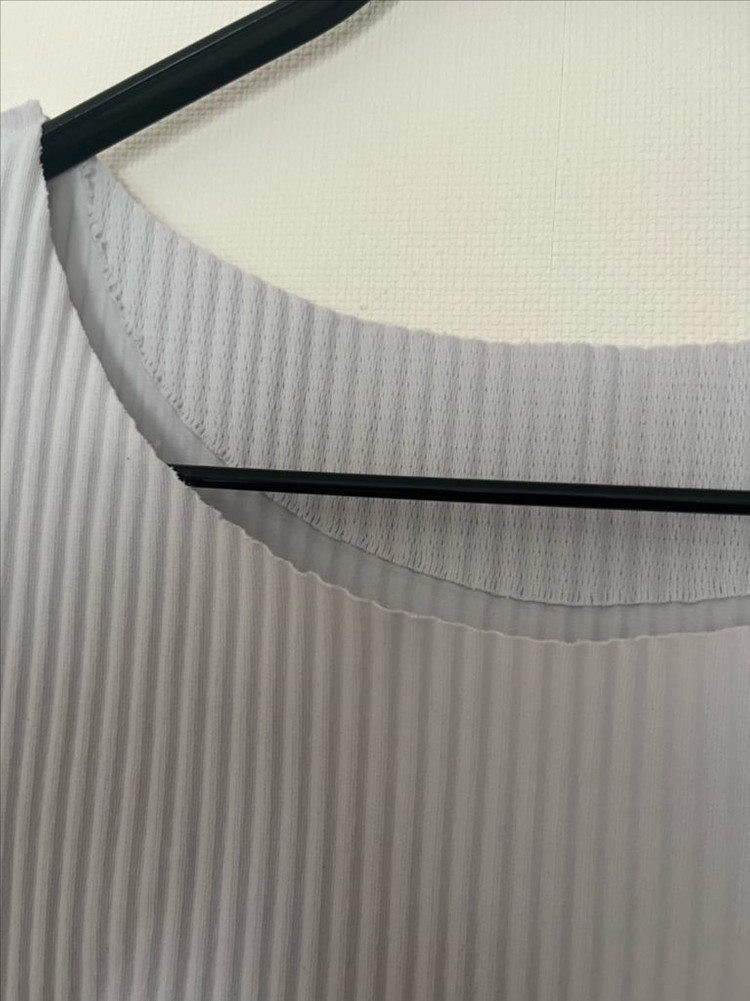 이세이미야케 플리츠플리즈미 프린지셔츠--4