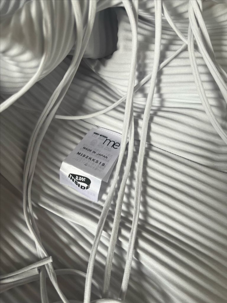 이세이미야케 플리츠플리즈미 프린지셔츠--5
