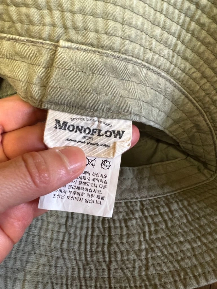 모노플로우 버킷햇 벙거지모자 이미지