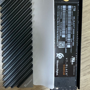 M.2 NVMe SSD 1TB 웬디 850입니다.