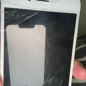 아이폰 6s 로즈골드 화면 금 갔고 작동 O 이미지