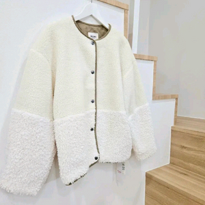 빔즈 후리스 양털 뽀글이 자켓 점퍼 코트 아우터