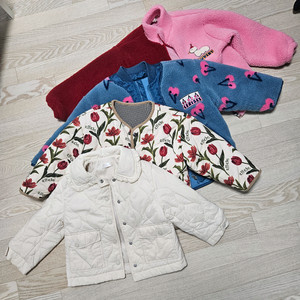 리미떼두두 로엠걸즈 후리스 집업 자켓 M-L