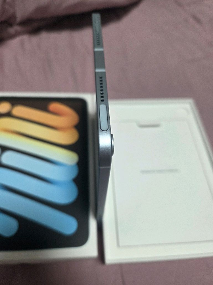 아이패드 미니 7 a17pro 셀룰러 128gb 블루--2