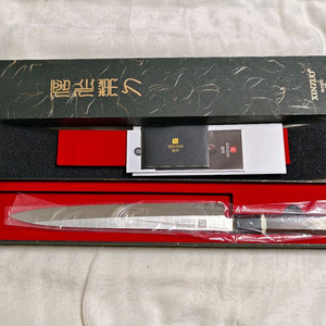 신주오 M390 야니기바 270mm + 가죽사야