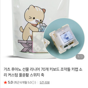 후아노 선물 리니어 스위치 선물축 81개