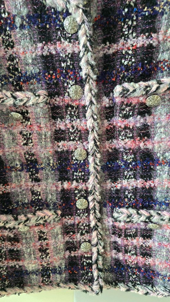 1104라이너 아이리스 트위드자켓 프리사이즈--1