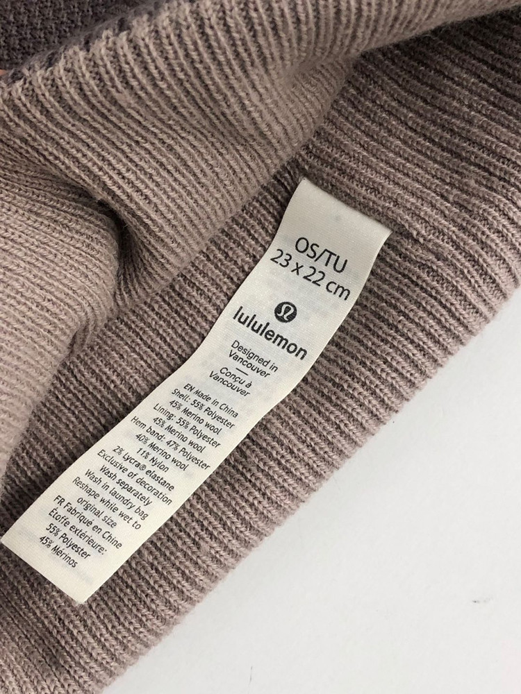 룰루레몬 니트 비니--3