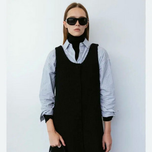 오르 프리미엄 트위드 원피스 새상품 m 이미지