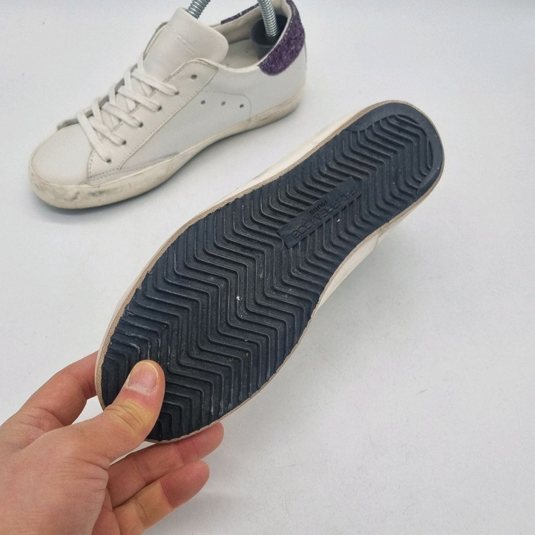 필립모델 로우탑 스니커즈 글리터 여성 230mm(36) 이미지