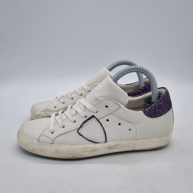 필립모델 로우탑 스니커즈 글리터 여성 230mm(36) 이미지