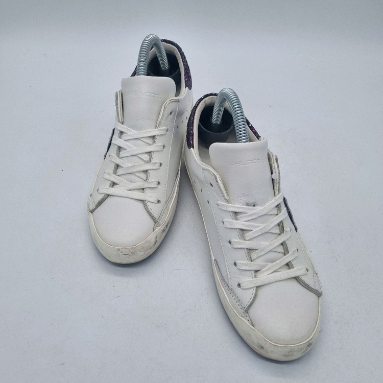 필립모델 로우탑 스니커즈 글리터 여성 230mm(36) 이미지