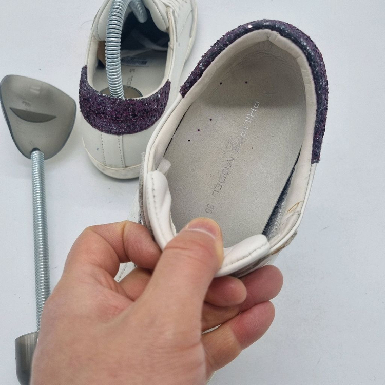 필립모델 로우탑 스니커즈 글리터 여성 230mm(36) 이미지