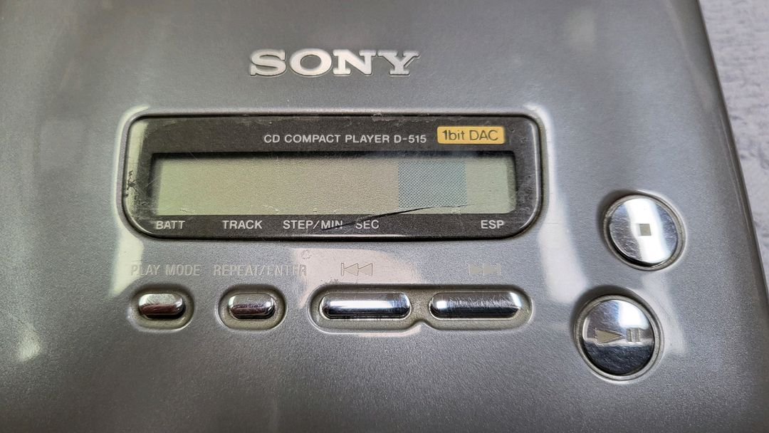 소니 디스크맨, D-515 부품용--4