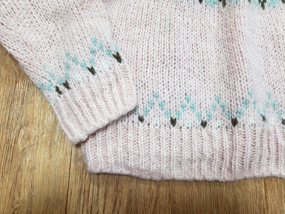 프리티영띵(pyt) 트윙클 알파카니트 프리사이즈 새상품--5