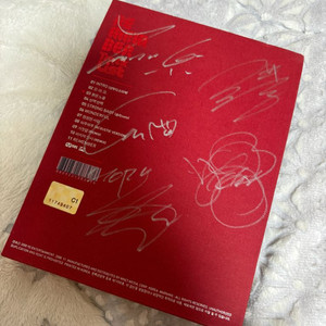 빅뱅 정규 2집 친필사인 앨범