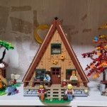 아크릴 케이스 레고 21338 a 자 오두막