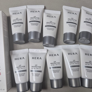 헤라 분홍톤업선크림과 일괄