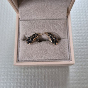 스와로브스키 깃털귀걸이 정품