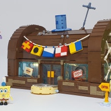 아크릴 케이스 포함 가격 스폰지밥 집게리아