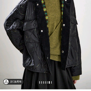 25시스템 리버시블 퀼팅 패딩 점퍼55 이미지