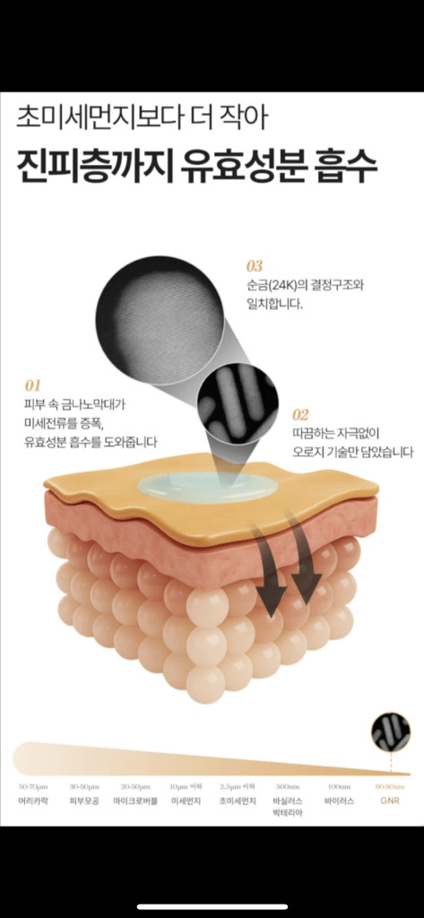 에눌가능)피부관리 디바이스-골든덤 GNR 부스터 이미지