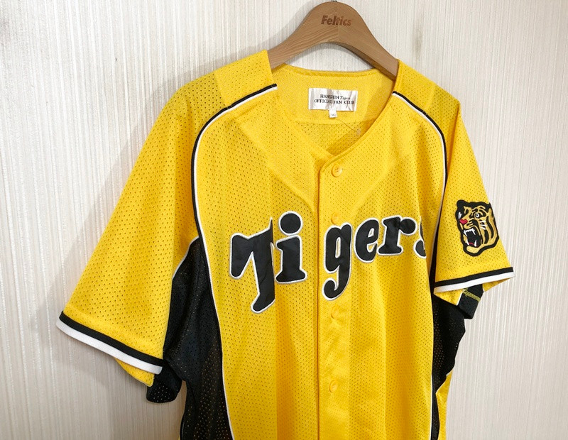 NPB 미즈노 한신타이거즈 유니폼/져지 O-XO--4