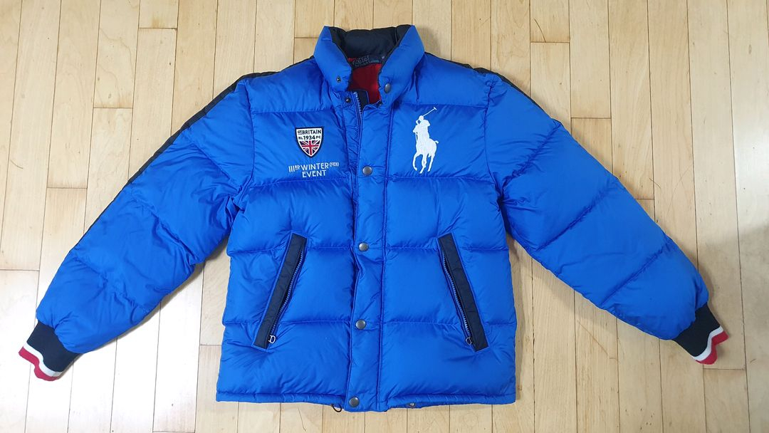 가격내림 - 폴로 구스다운 패딩점퍼 Britain (M사이즈) 이미지