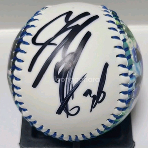 이승엽 삼성 팀 4500호 홈런 싸인볼 이미지