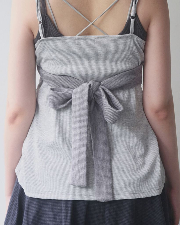 삽니다) 애즈온 백리본 슬리브리스 퍼플 이미지