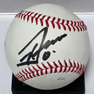 곽도규 2024년 한국시리즈 공인구 싸인볼