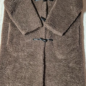 오버핏 롱 코트 이미지