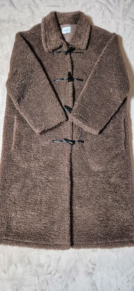 오버핏 롱 코트 이미지