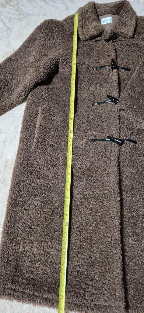 오버핏 롱 코트 이미지