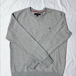 타미힐피거 그레이 테리 맨투맨 (L)