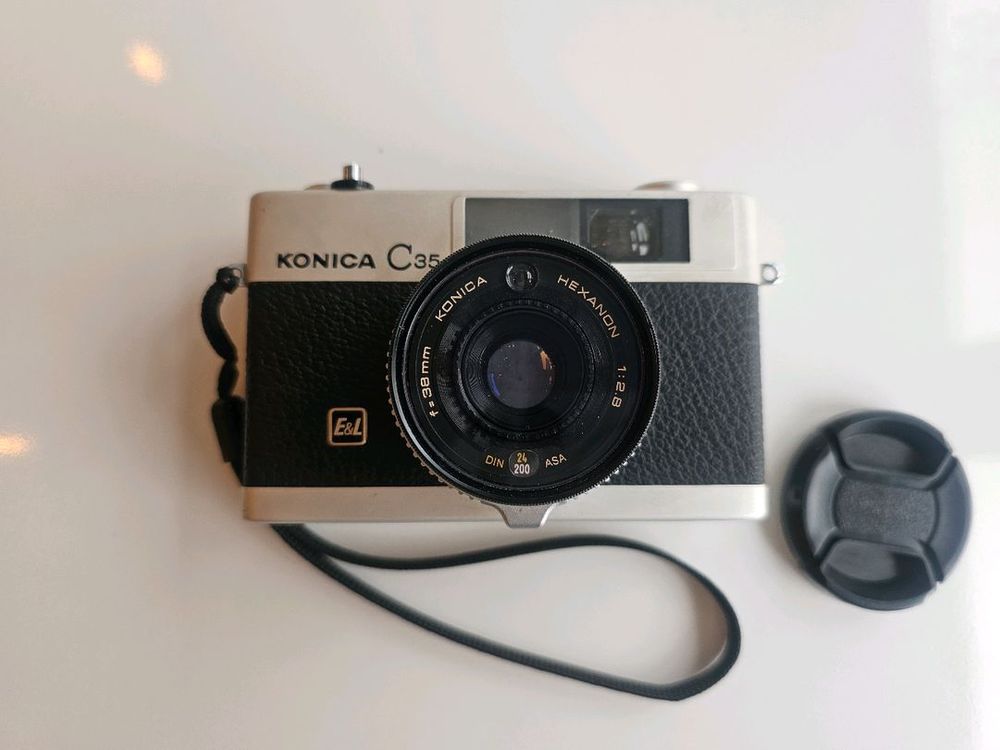 코니카 C35 E&L (필름카메라)Konica C35 E&L--1