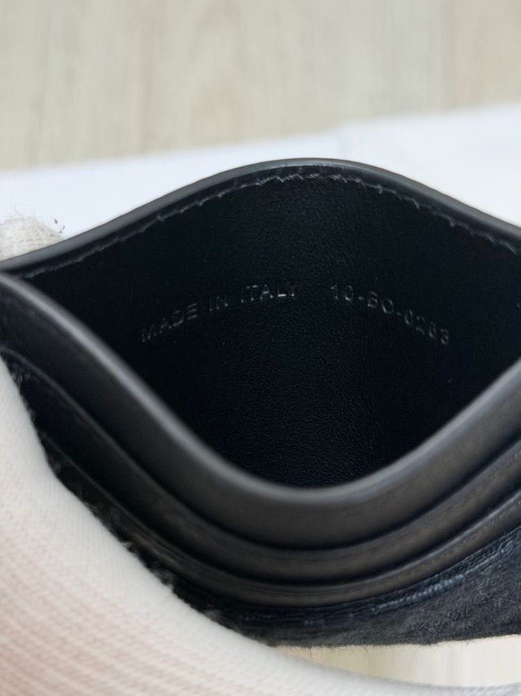 정품,미사용새상품 디올 오블리크 카드지갑 블랙--8