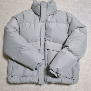 (새제품)코드그라피 유틸리티 숏다운패딩. S. 라이트카키-남녀공용 이미지