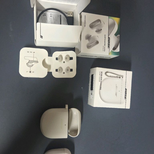 보스 QC 울트라 이어버드 화이트 풀박스