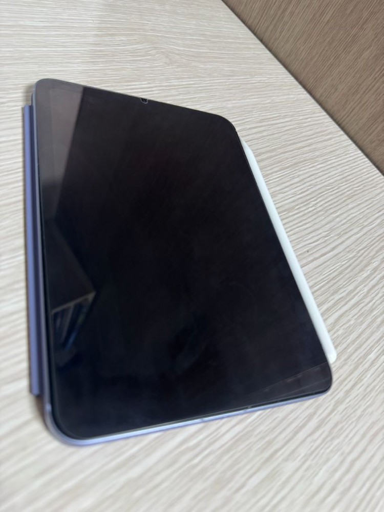 아이패드미니 6세대 64GB 셀룰러 퍼플 + 애플펜슬 + 스마트플리오 케이스--3