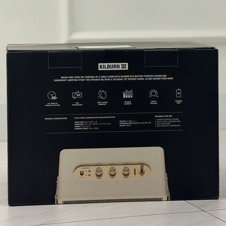 (완전 미개봉🤍) 마샬 킬번3 크림 / 선물받았는데 이미 있어서 판매해요--2