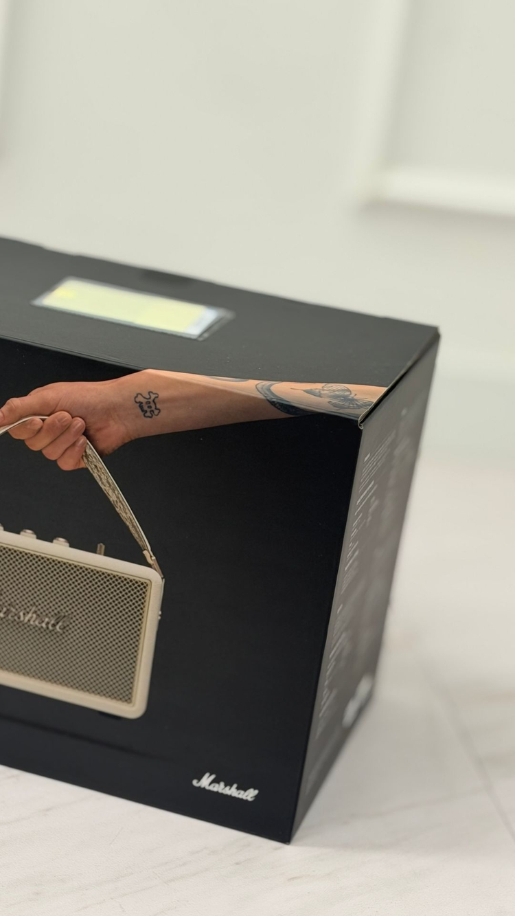 (완전 미개봉🤍) 마샬 킬번3 크림 / 선물받았는데 이미 있어서 판매해요--5