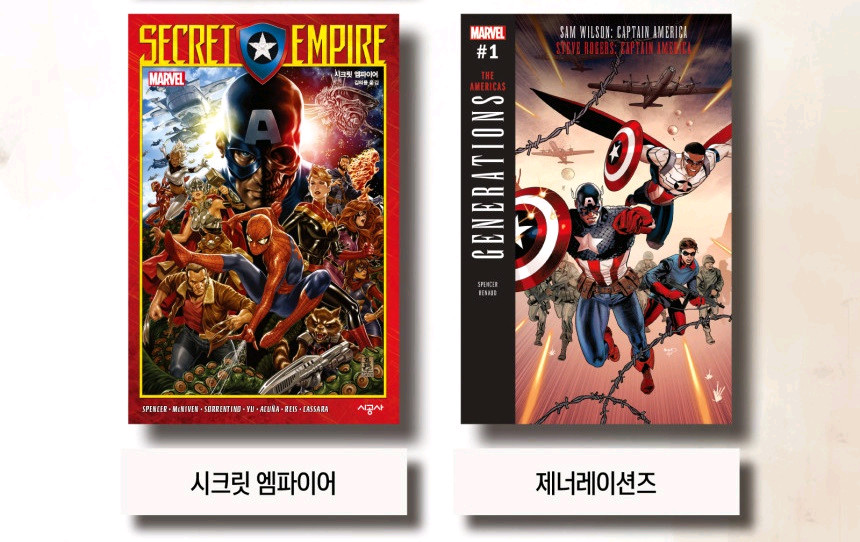 시공사 그래픽노블 시크릿 엠파이어 한정판 타입 A, 마블 좀비스 스파이더맨 배리언트--3