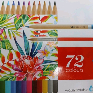 디아트 수채 색연필 72색 팝니다.